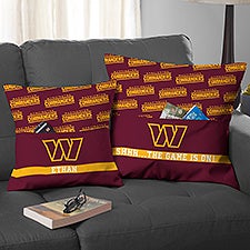 NFL Washington Football Team Personalized Pocket Pillow - 48033