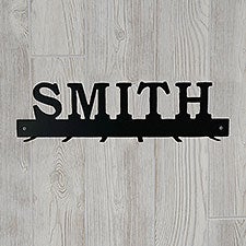 Custom Name Steel Key Wall Rack - 48058D