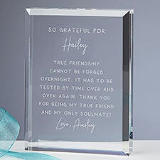 Grateful For You Personalized Keepsake  - 48243