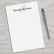 Classic Monogram Personalized Notepad - 48251