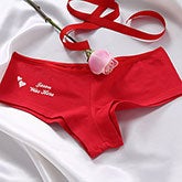 Personalized Ladies Boy Shorts - Forever Yours Design - 4830
