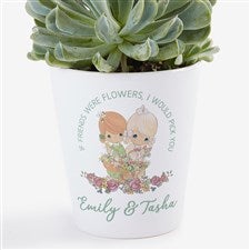 Precious Moments Friendship Personalized Mini Flower Pot  - 48340