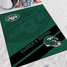 NFL New York Jets Personalized Beach Blanket - 48405