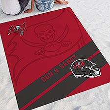 NFL Tampa Bay Buccaneers Personalized Beach Blanket - 48408