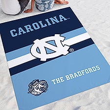 NCAA UNC Tarheels Personalized Beach Blanket - 48428