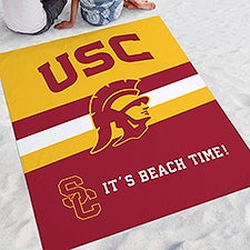 NCAA USC Tojans Personalized Beach Blanket - 48429