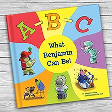 A-B-C What I Can Be! Personalized Book - 48545D