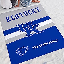 NCAA Kentucky Wildcats Personalized Beach Blanket - 48603