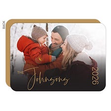 Holiday Cheer Personalized Photo Christmas Card  - 48671