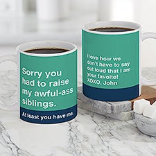 Awful Ass Kids Personalized Mom Coffee Mugs - 48879