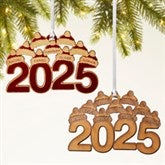 2025 Personalized Wood Ornament - 49079