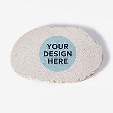 Personalized Logo Round Garden Stone - Large - 49151