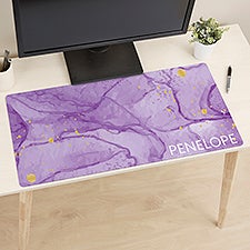 Birthstone Color Personalized Desk Mat  - 49178