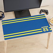Sports Jersey Personalized Desk Mat  - 49181