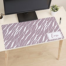 Hand Drawn Patterns Personalized Desk Mat  - 49182