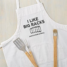 I Like Big Racks Personalized Apron  Potholder - 49215