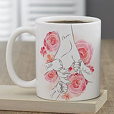 Mothers Loving Hand Personalized Coffee Mugs - 49272