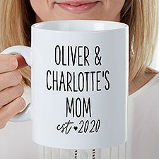 Her Year Established Personalized Oversized Coffee Mug  - 49300