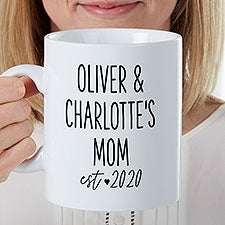 Her Year Established Personalized 30 oz. Oversized Coffee Mug - 49300