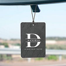 Lavish Last Name Personalized Car Air Freshener - 49361