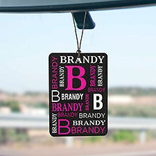 Notable Name Personalized Car Air Freshener  - 49362