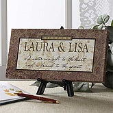 Sisters Custom Personalized Canvas Art - 4937