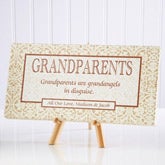 Personalized Grandparent Gift Canvas Art - 4939
