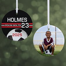 Soccer Personalized Ornament - 49403