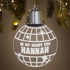 Disco Era Personalized LED Acrylic Ornament - 49747