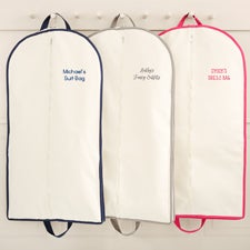 Write Your Own Embroidered Canvas Garment Bags - 49756