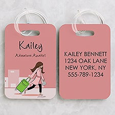 philoSophies Travel Personalized Luggage Tag Set  - 49834