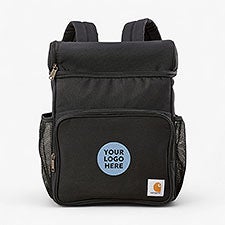Personalized Logo Carhartt Embroidered Backpack Cooler - Black - 49891