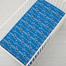 Personalized NFL Baby Crib Sheet - Detroit Lions - 49908