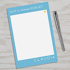 Stuff Ill Probably Forget Personalized Notepad  - 49970