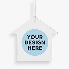 Personalized Logo House Ornament - 50048