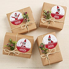 Personalised Christmas Stickers – Name Labels – Gift Tags – UK Made – 1088