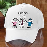 Personalized Baseball Cap In You and Me Design - 5013