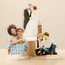 Couples Photo Acrylic Cutout Statuette  - 50243