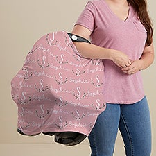 Girly Chic Personalized 5 in 1 Nursing Cover  - 50372