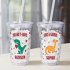 Dino-Mite Personalized Dinosaur Tumbler  - 50546