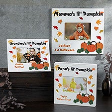 Personalized Pumpkin Patch Custom Picture Frame - 5064