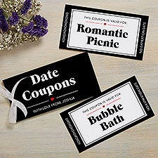 Love Coupons Personalized Romantic Coupon Booklet  - 50690