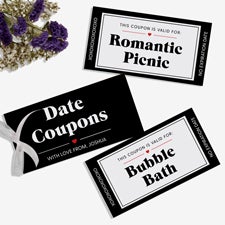 Love Coupons Personalized Romantic Coupon Booklet  - 50690