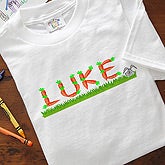 Personalized Kids Clothing for Easter - Crazy for Carrots Design - 5077