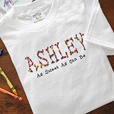 Jelly Bean Personalized Easter Hooded Sweatshirt for Kids