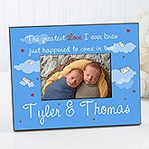 Personalized Twins Photo Frame - Greatest Love - 5092