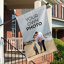 Your Own Photo Personalized House Flag - 51486
