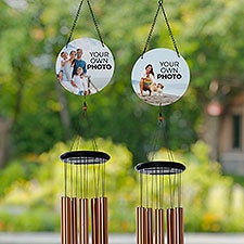 Your Own Photo Personalized Wind Chimes  - 51495