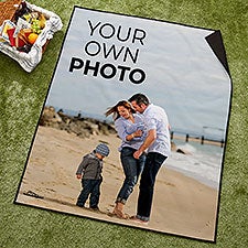 Your Own Photo Personalized Picnic Blanket - 51534