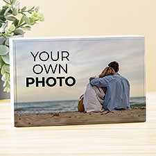 Your Own Photo Personalized Rectangle Shelf Blocks - 51558